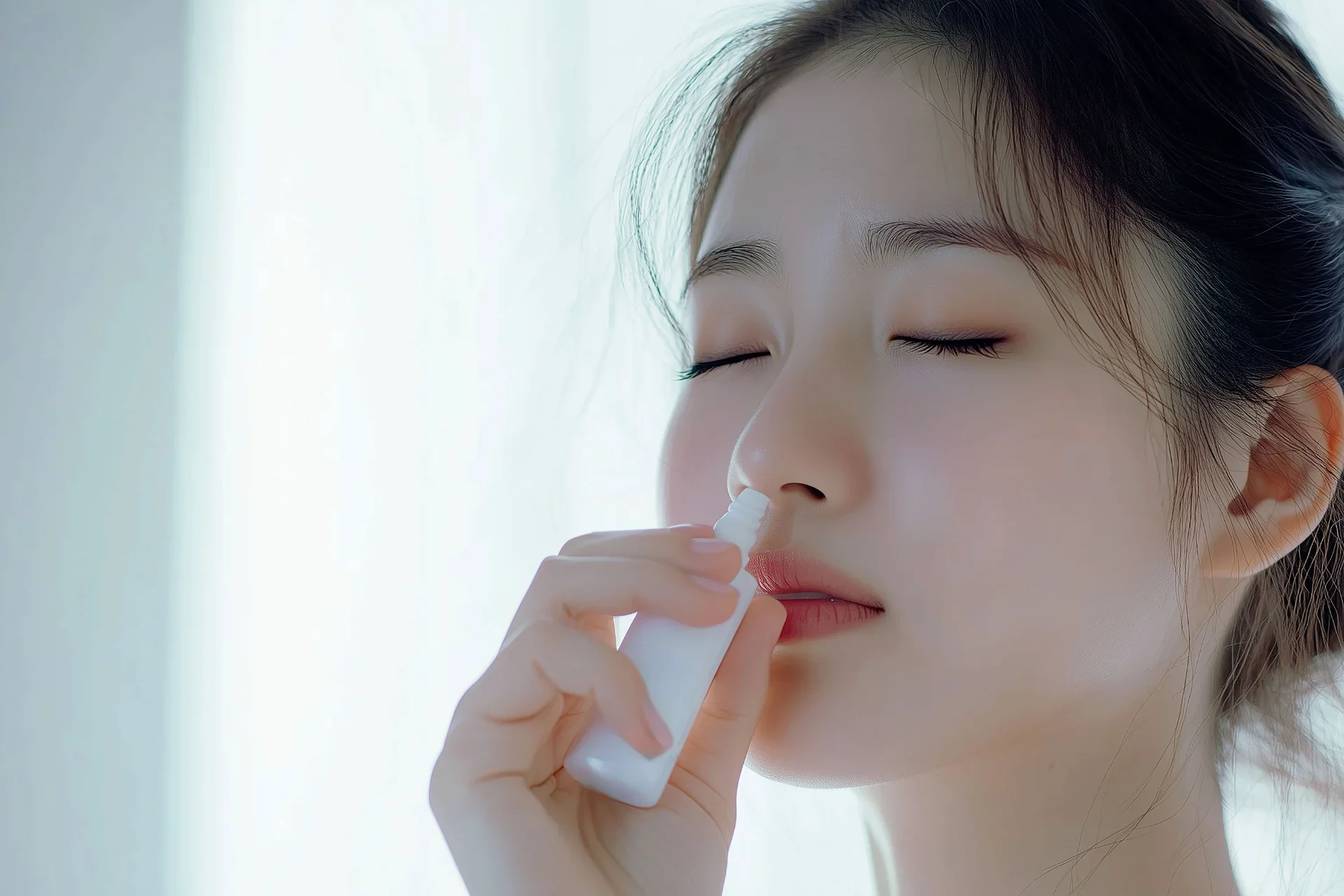 코 스프레이 NASAL 안내 이미지