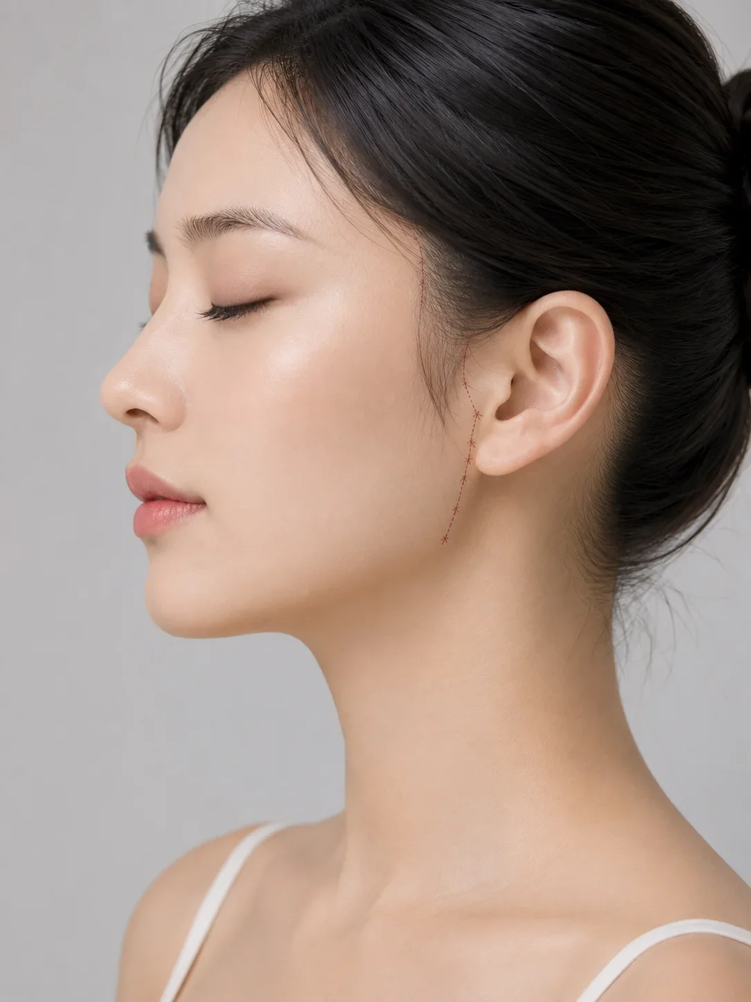 적정 범위 선택 INCISION 안내 이미지