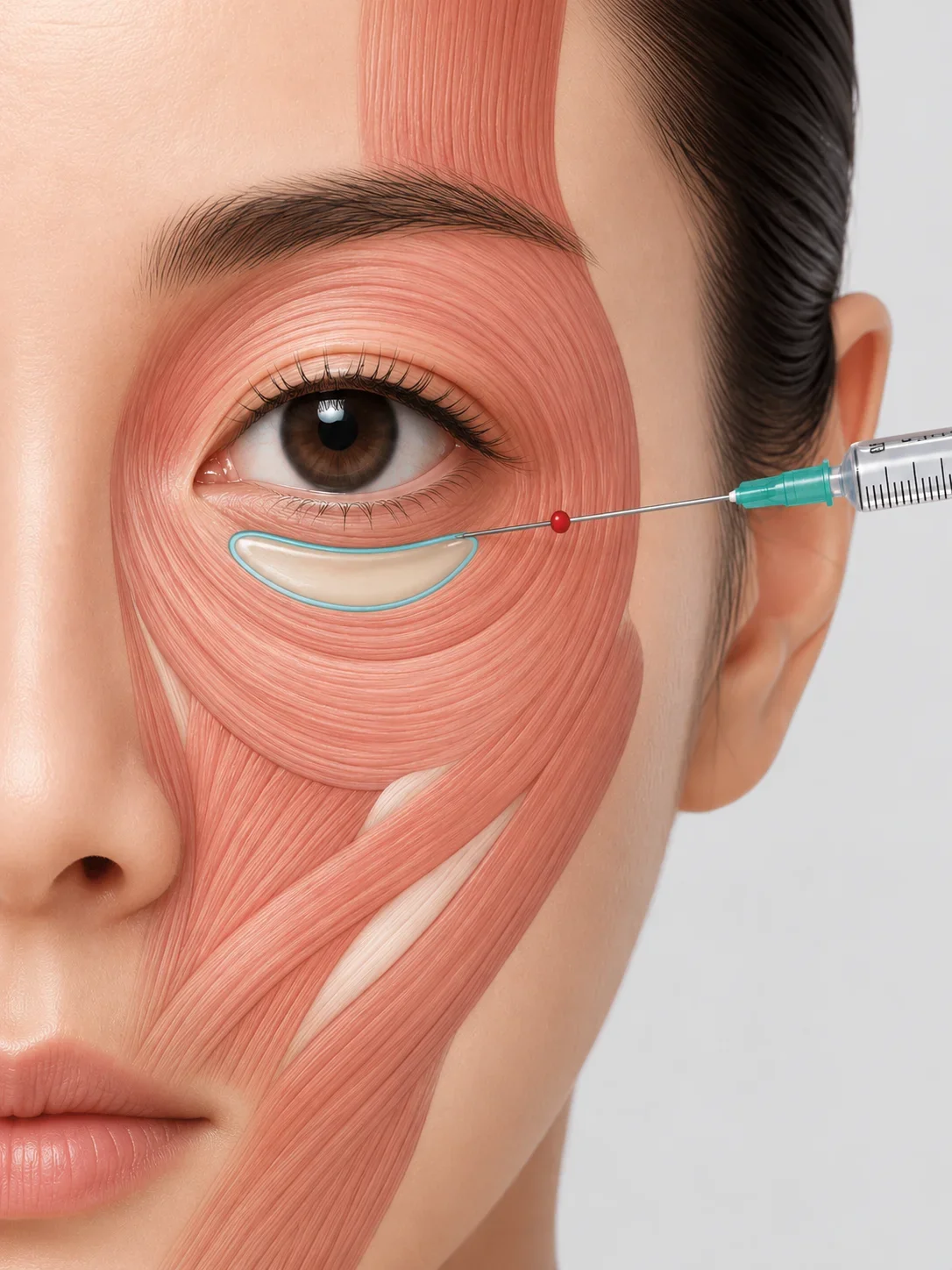 주입 깊이 SUTURE 안내 이미지